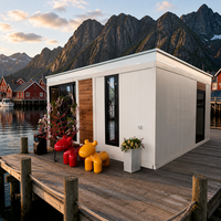 Maisonnette préfabriquée modulaire de 20 pieds avec salle de bain pour suite d'hôtes ou studio de jardin