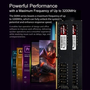 แรมความเร็วสูง DDR4 4GB 8GB 16GB 2400MHz 2666MHz 3200MHz สำหรับเดสก์ท็อปและแล็ปท็อป - Product Image 5