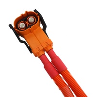 Faisceau de câblage de voiture EV Offre Spéciale de haute qualité à bas prix 2 broches 35mm 1500V AC/DC câbles d'alimentation avec connecteur AMP et haute performance