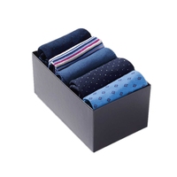 Boîte de chaussettes en coton avec Logo personnalisé pour hommes, emballage bon marché, de haute qualité, en papier, pour chaussettes