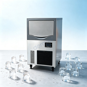Commercial Top Hat <b>Ice</b> <b>Maker</b> Crystal Hollow Cylinder <b>Ice</b> Machine for Bar Whiskey Cocktail - Product Image 1
