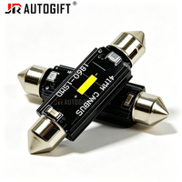 12V-24V C5w LED Festoon Car Dome Bombillas 31mm 36mm 39mm 41mm 1SMD 1860Chip Canbus No Error Auto Interior Lámpara de lectura