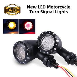 ไฟเลี้ยวรถมอเตอร์ไซค์ LED สไตล์วินเทจ ไฟกระพริบแบบเรโทร เหมาะสำหรับฮาร์เลย์ เดวิดสัน อุปกรณ์ตกแต่งรถมอเตอร์ไซค์แบบดัดแปลง - Product Image 4