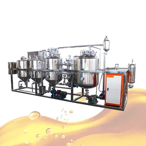 ¡Caliente en África! Mini máquina de purificación de aceite de semilla de girasol de soja de sésamo de Palma