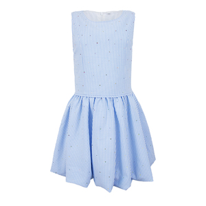 ชุดเดรสเด็กผู้หญิงแขนกุด คอทรงโอ <span class=keywords><strong>เอว</strong></span>ต่ำ กระโปรงบาน ชุดเดรสลำลองสำหรับเด็กผู้หญิง ชุดเดรสสำหรับงานปาร์ตี้ฤดูร้อน ชุดเดรสสำหรับงานทางการ - Product Image 2