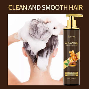 Shampoo à l'huile d'argan marocaine OEMODM, nourrit en profondeur les cheveux secs et abîmés, redonne de la brillance, lisse les frisottis, nettoie en douceur le cuir chevelu, vente en gros - Product Image 6