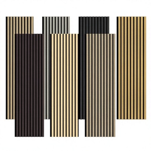 Paneles Acústicos Ranurados de MDF, Tableros de Aislamiento Acústico de Madera para Decoración de Interiores Comerciales - Product Image 3