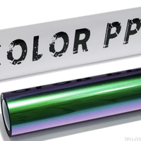 Film PPF TPU Warna Chameleon Berkualitas Tinggi 1.52*15M/Roll, Anti Gores, Dapat Memperbaiki Diri Sendiri, Fungsi Perubahan Warna pada Bodi Mobil