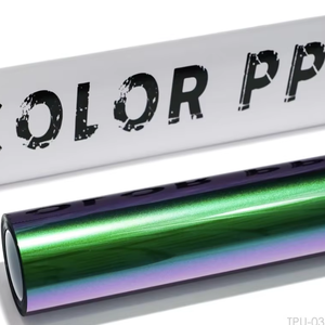 Film PPF TPU de haute qualité effet <span class=keywords><strong>caméléon</strong></span> 1,52*15M/rouleau, auto-réparateur, anti-rayures, fonction de changement de couleur pour carrosserie - Product Image 1