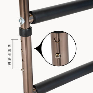 Barre de sécurité pour lit Lqx pour personnes âgées, hauteur réglable de 83,5 à 91 cm, aide à la sécurité dans la salle de bain avec double protection - Product Image 5