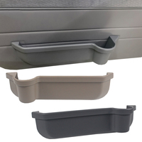 Boîte de rangement pour porte-gobelets de porte, noir/beige/gris, pour Toyota Land Cruiser 71 76 78 79, accessoires