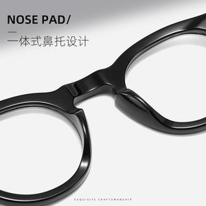 Nouvelles montures de lunettes rondes en acétate, monture complète, unisexe, confortables, origine Danyang 88015 - Product Image 1