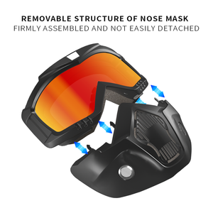 <span class=keywords><strong>Masque</strong></span> de <span class=keywords><strong>paintball</strong></span> optique Yijia, anti-buée, lunettes de moto, lunettes de protection avec <span class=keywords><strong>masque</strong></span> facial amovible, lunettes de motocross - Product Image 5