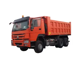 EUROII משאית סין HOWO 6x4 336 371 10 גלגלים 40Ton טיפר משאית 10 צמיגים dump משאית טון חול חצץ למכירה נרחב באפריקה
