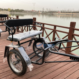 High Quality 2wheeled Pony Carriage Factory Direct Cheap Used Wagon New Style Pony Carriage - Product Image 2