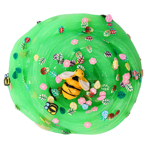 Wholesale Insect Friends Diy <b>Slime</b> Non Toxic Diy Magic <b>Slime</b> Making Crystal Soft Green <b>Slime</b> for Kids - Product Image 4