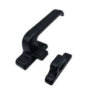 มือจับสีดำแขวนด้านข้างบานเปิดหน้าต่างอะลูมิเนียมแบบเคลือบผงมือจับประตูแบบทันสมัย1ชิ้น/กล่องภายใน QZ13 - Product Image 5