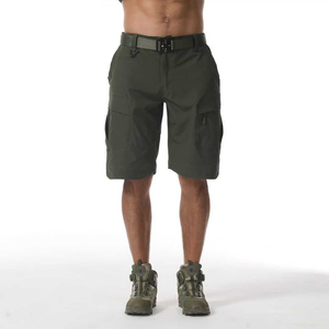 SFB159 ESDY Men Casual Canvas <b>Hiking</b> Cargo Shorts Zipper Fly Waterproof Quick Dry Outdoor Work Multi-Pocket short pants - Product Image 4