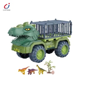 <span class=keywords><strong>Camion</strong></span> transporteur de dinosaures de haute qualité, roues libres, <span class=keywords><strong>cage</strong></span> à dinosaures, <span class=keywords><strong>camion</strong></span> transporteur, jouet pour enfants - Product Image 4