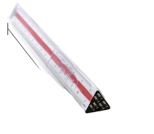 Deli 8930 Règle d'échelle triangulaire Outil de mesure multifonctionnel de dessin et de cartographie - Product Image 1