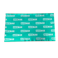 AKOBARANTELA 5mm 120mil Ekstra Kalın Bütil Ses Yalıtım Matı 460x800mm, Ağır Hizmet Tipi Araç Sönümleme Levhası Maksimum Titreşim Kontrolü
