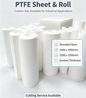 Feuille de PTFE vierge pure à 100 %, feuille de PTFE non adhésive