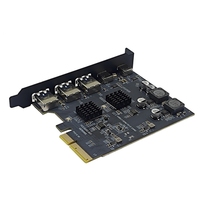10Gbps 3 puertos tipo A Combo 2 puertos tipo C USB3.2 USB3.1 GEN2 PCIe Tarjeta de expansión 10G 5 puertos 3A2C USB 3,2 Adaptador PCI Express