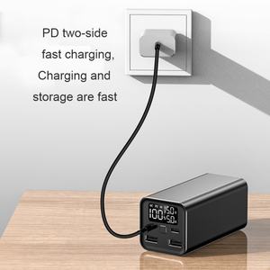 Banco de Energía Portátil Personalizado con Doble Puerto USB PD de 65W, Batería Externa de Carga Rápida para Laptop y Teléfono - Product Image 6