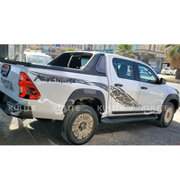 Autocollants de carrosserie de voiture en vinyle pour Toyota Hilux Adventure 4x4 Pickup Stripes 2023