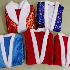 Robe personnalisée Robe de Noël pour femme Costumes de Noël Costume de père Noël Costume de Cosplay pour filles Costumes de fête du nouvel an - Product Image 5