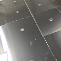 Panneau en nid d'abeille en aluminium de couleur personnalisée pour le revêtement de façade des centres commerciaux
