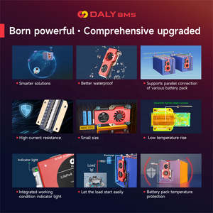 دالي تخزين الطاقة المنزلية الذكية نظام إدارة بطارية الليثيوم Uart/Rs485/Can Bt 200A 250A 400A 500A <span class=keywords><strong>Lifepo4</strong></span> <span class=keywords><strong>4S</strong></span> 12V <span class=keywords><strong>Bms</strong></span> 300A - Product Image 5