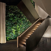 Escalier en colimaçon double poutre acier-bois pour villa, intérieur, avec garde-corps en verre personnalisé, pour loft intégré, duplex et immeubles de grande hauteur