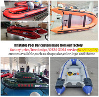 Kayak gonflable pour 2, 3, 4, 5, 6 personnes, bateau de pêche, PVC personnalisé, Hypalon, Kaboat, bateau de sauvetage en caoutchouc, bateau à rames avec moteur