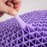 Oreiller de lit en latex Talalay TPE, rafraîchissant et respirant, avec housse amovible lavable, oreiller cervical