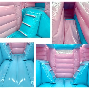 Château gonflable commercial en PVC rose, structure de saut <span class=keywords><strong>Princesse</strong></span> pour fête d'anniversaire d'enfants - Product Image 4