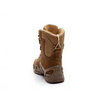 Bottes tactiques de désert personnalisées pour hommes, imperméables, à lacets, en cuir suédé et tissu Oxford, pour l'escalade et la marche