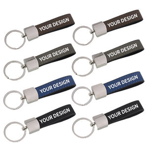 Porte-clés en cuir métallique vierge pour gravure au laser, logo personnalisé, luxe, designer, en vrac, porte-clés en cuir personnalisés, porte-clés de <span class=keywords><strong>voiture</strong></span> - Product Image 4
