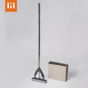 Serpillère en éponge PVA à longueur réglable, fonction autonettoyante, essorage sur quatre côtés, tige de levage en acier inoxydable, crochet de rangement haute performance - Product Image 2