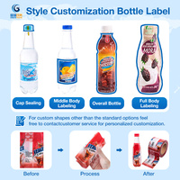 Etiquetas Termoencogibles de PVC Impermeables de Alta Calidad para Botellas de Whisky, Café, Vino y Cerveza con Impresión Personalizada