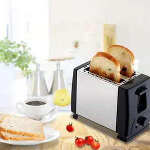Pemanggang roti otomatis lengkap, pembuat Sandwich, dan mesin sarapan multifungsi untuk digunakan di rumah