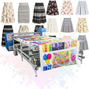 Hot Selling Semi-Automatic Manual Grade Roller <b>Printing</b> <b>Machine</b> High Output Heat Press Garments Industries' Choice 110V Motor - Product Image 2