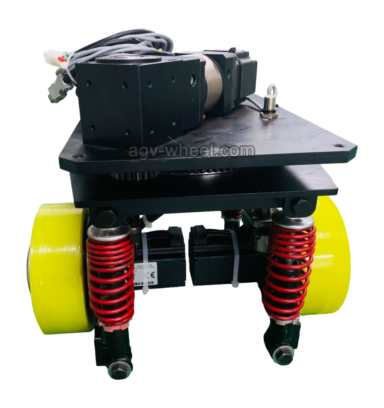 ZL-C240 500KG Differential Drive Wheel Damping Stroke 10mm Polyurethane Ets Accelerate