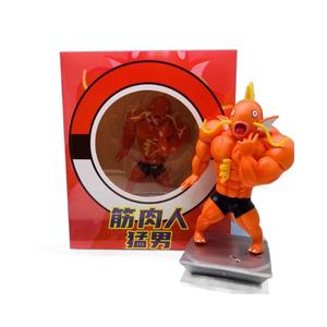 Figurines de dessin animé japonaises de haute qualité MR Pokemnoned pour enfants, modèle en PVC, Snorlax Magicarpe, figurine de dessin animé d'anime - Product Image 2
