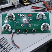 Placa base de cerámica inteligente de 5 zonas ML-PR6033TE-A1 PCBA de fábrica Tailian para cocina eléctrica multiburner