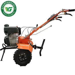 Minimáquina rotatória de transmissão, poderosa cultivador agrícola 186f (10 hp) engrenagem de transmissão diesel