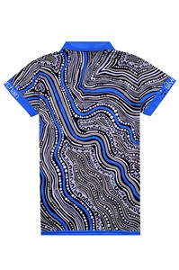 Polo de Golf pour Homme en Polyester Spandex Respirant avec Logo Personnalisé à Séchage Rapide, Impression Numérique, Sublimation, Chemises Polo de Golf pour Hommes - Product Image 2