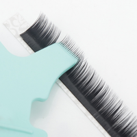 Nouvel outil de séparation de levage de cils en plastique Y forme peigne à cils brosse permanente de cils