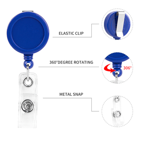 Retractable <strong>Badge</strong> Reel Cute ID Name <strong>Badge</strong> Holder Reels Nurse ID <strong>Badge</strong> Card Holder for Doctor Teacher Office <strong>Work</strong> - Product Image 1