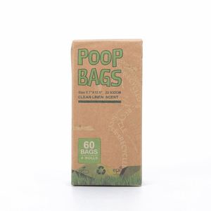 Sacs à déjections canines de luxe portables en gros – Nouveau design, sacs en plastique biodégradables écologiques pour propriétaires d'animaux - Product Image 4